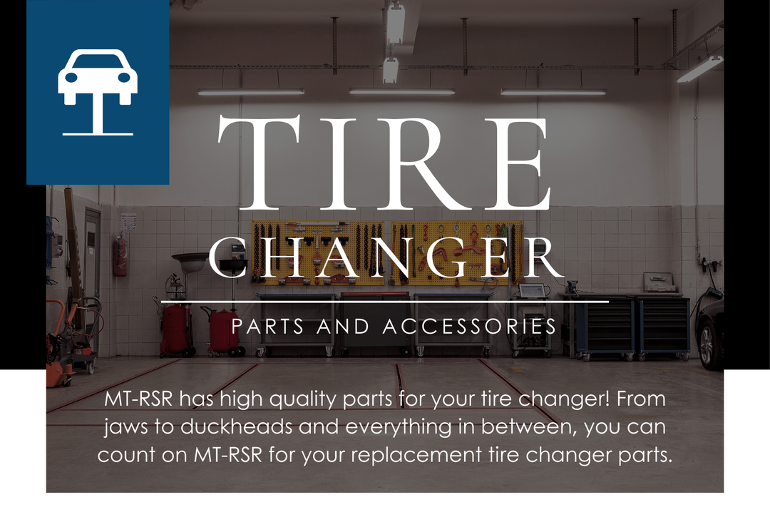 MT-RSR has high quality parts for your tire changer! From jaws to heads and everything in between, you can count on MT-RSR for your replacement tire changer parts.