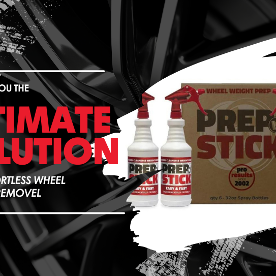 Introducing "Prep N Stick": Effortless Wheel Weight Removal Made Simple!
