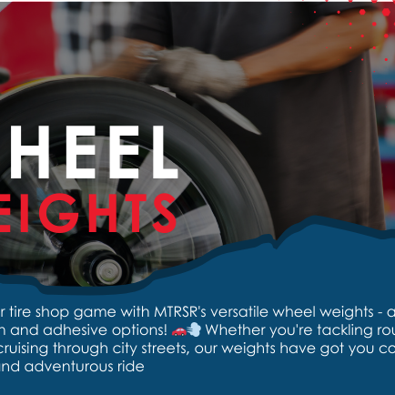 Wheel Weights at MT-RSR