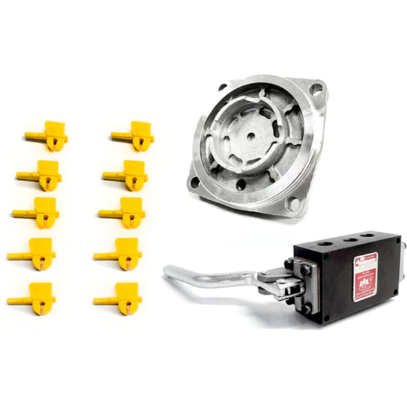 AAA Control Valve Bead Loosener, the Coats Cylinder End Cap for Table Top, Slotted Inserts for Hofmann, John Bean, and Snap-On