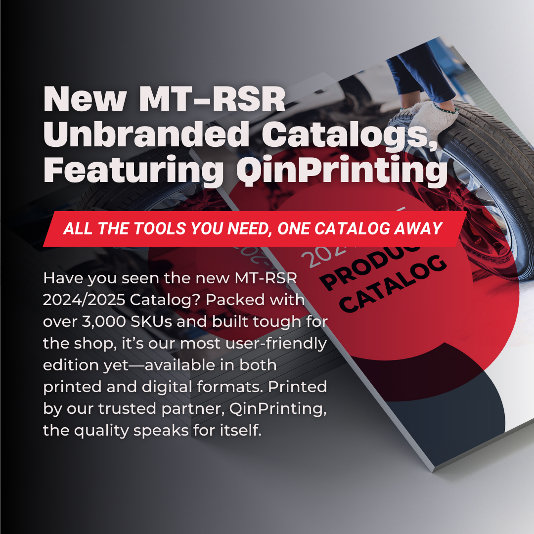 New MT-RSR Unbranded Catalogs, Featuring QinPrinting