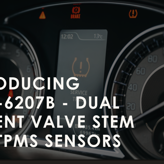 Introducing HAM-6207B - Dual Fitment Valve Stem for TPMS Sensors