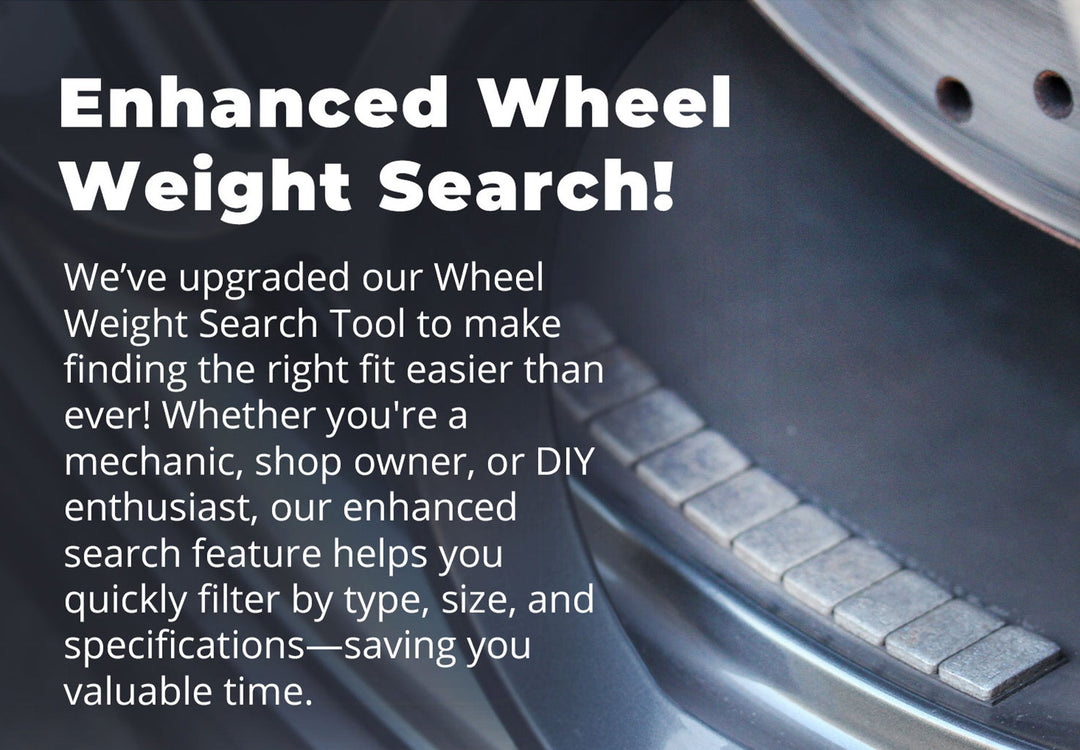 Big News: MT-RSR Now Supports Lead Wheel Weights!