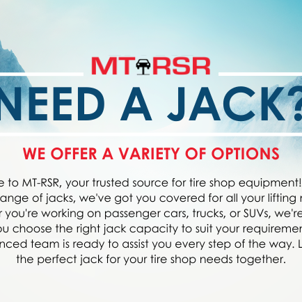 MT-RSR Tire Jacks