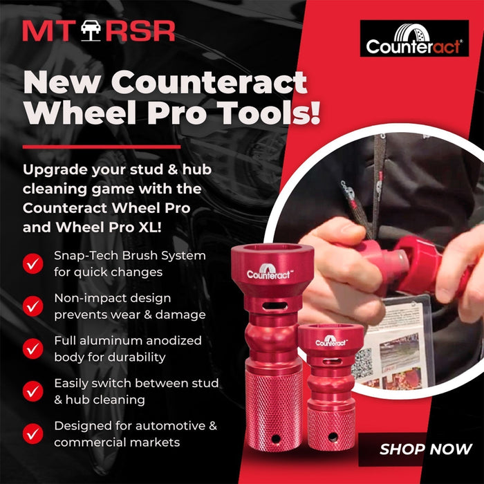 Counteract Wheel Pro: The Future of Stud & Hub Cleaning