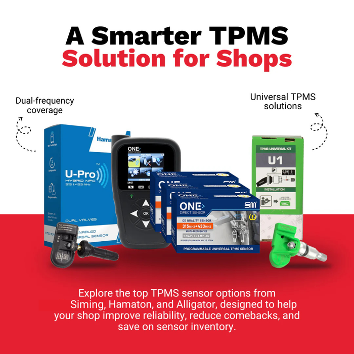 The Best TPMS Sensor for Reliability: Why Shops Trust the Siming One Direct TPMS Sensor