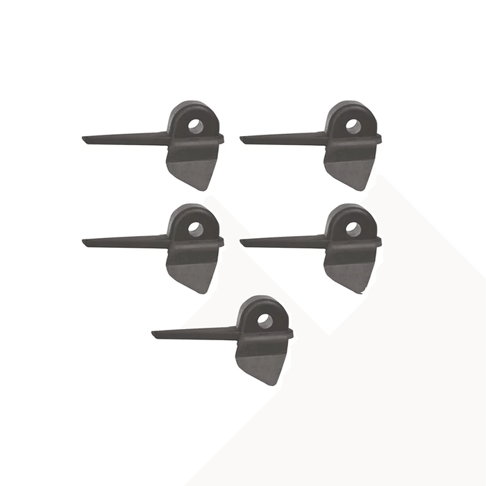 Insertos de plástico para cabezal M/D, con cola/ala - Para CEMB, Coats y más (paquete de 5)