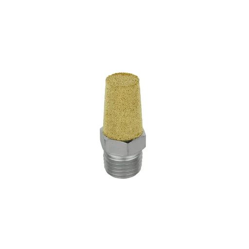 1/4" MNPT Pneumatic Exhaust Muffler - 1.4" Length