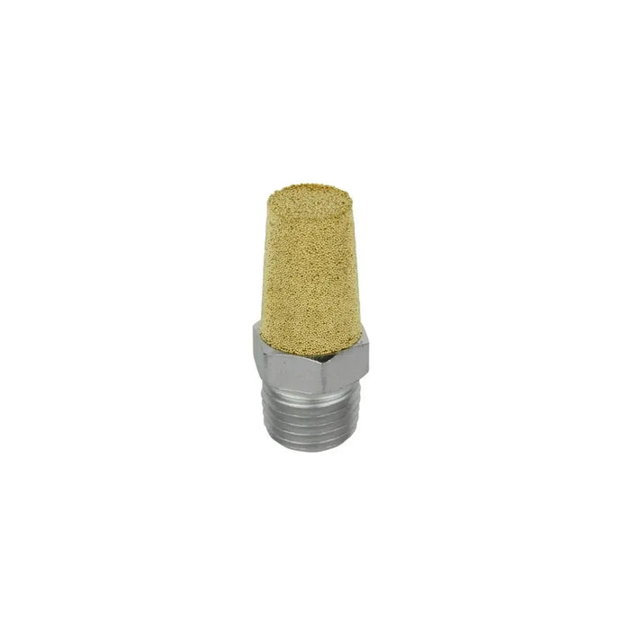 1/4" MNPT Pneumatic Exhaust Muffler - 1.4" Length
