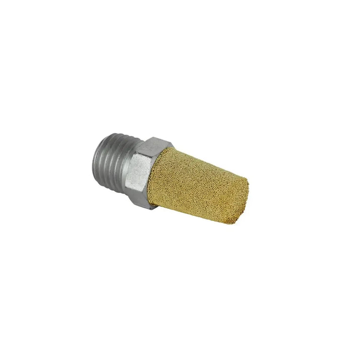 1/4" MNPT Pneumatic Exhaust Muffler - 1.4" Length