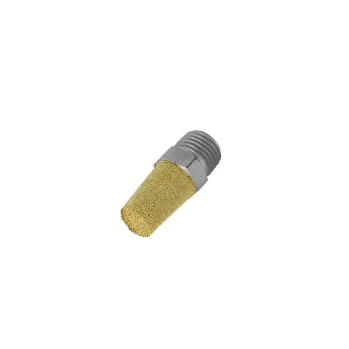 1/4" MNPT Pneumatic Exhaust Muffler - 1.4" Length