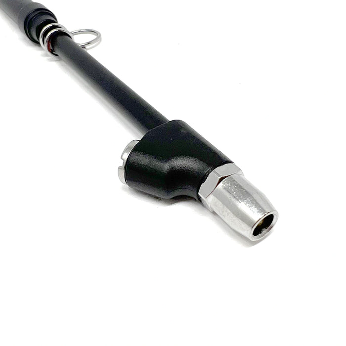 Straight-On Dual Foot Air Gauge - 10", 10-150 PSI