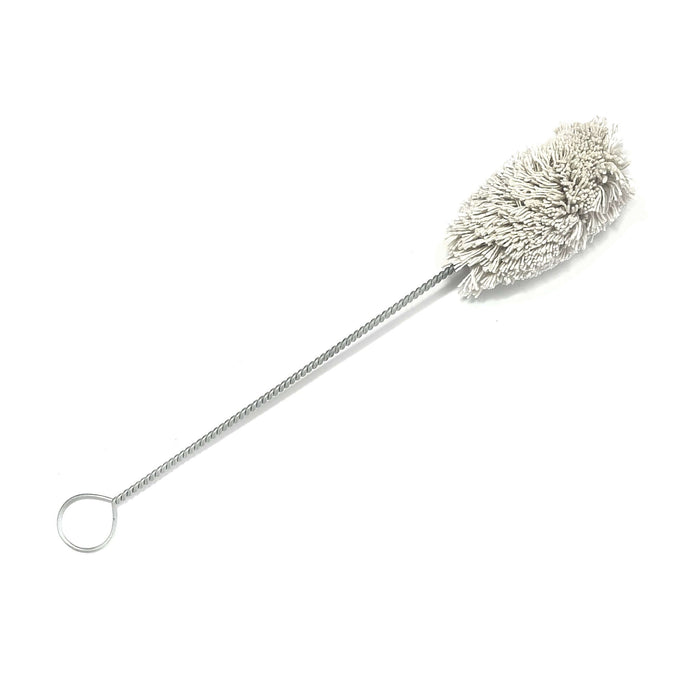 Cepillo aplicador de lubricante para neumáticos con hisopo de algodón de 18" - Mango de alambre
