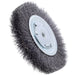 Crimped Straight Wire Wheel - 6" x 5/8" - 1/2" or 5/8" Arbor - 0.014" Wire