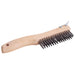 Wood Handled Brush w/ Scraper