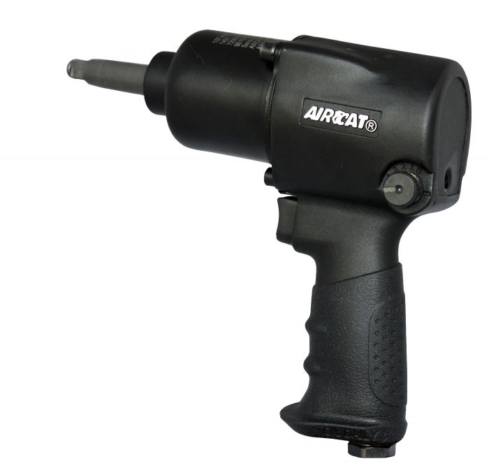 1/2" Impact Wrench With 2" Anvil with Grey Pneumatic Flip Socket