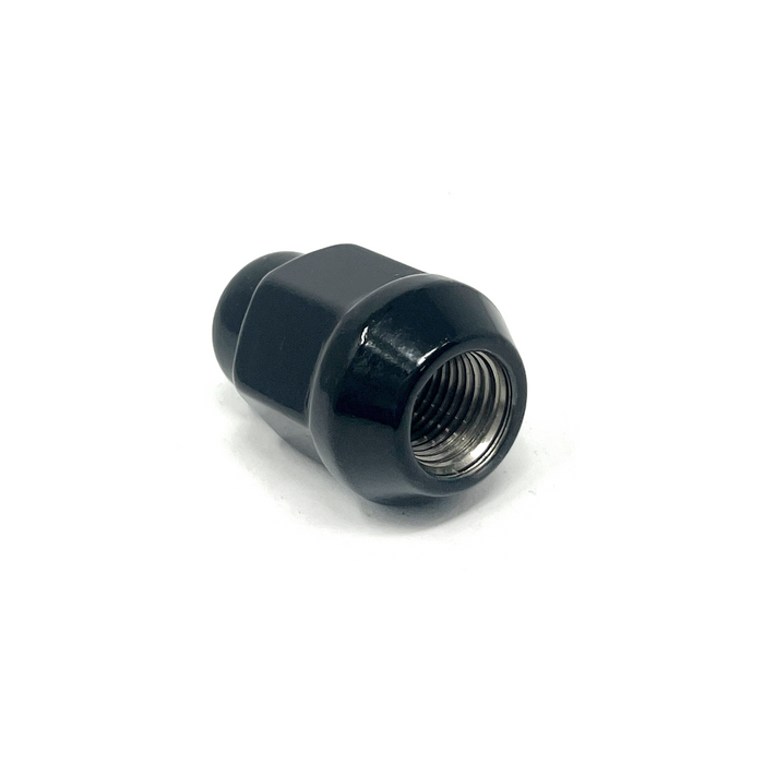 Lug Nut - 1/2" - Bulge Acorn, Black - 13/16" Hex