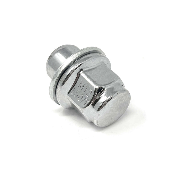 Tuerca de rueda - 12 x 1,5 mm - Bulge Med Mag con arandela - Hexagonal de 13/16"