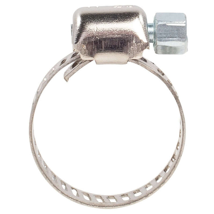 Hose Clamp - #6, Mini, Ventilated, Stainless - 10pk
