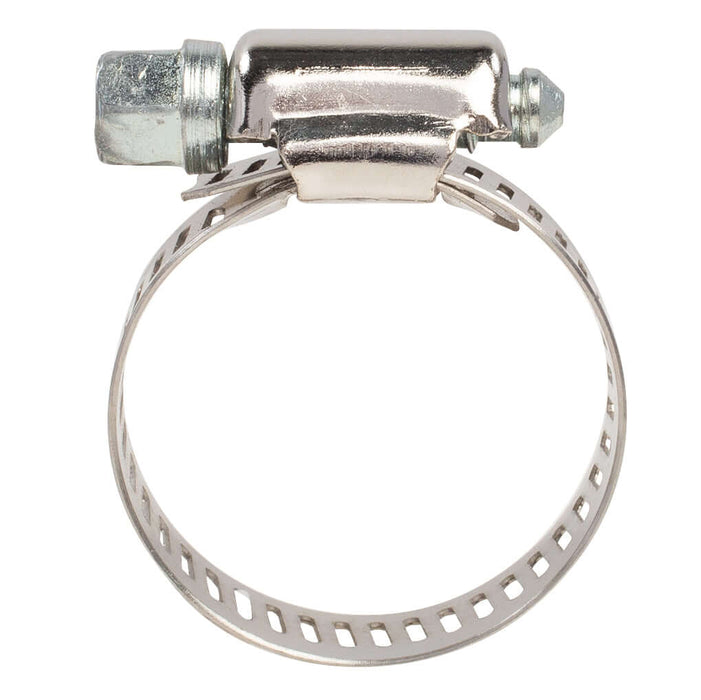 Hose Clamp - #12, Standard, Ventilated, Stainless - 10pk