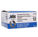 Hose Clamp - #12, Standard, Ventilated, Stainless - 10pk