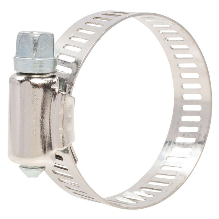 Hose Clamp - #16, Standard, Ventilated, Stainless - 10pk