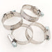 Hose Clamp - #16, Standard, Ventilated, Stainless - 10pk