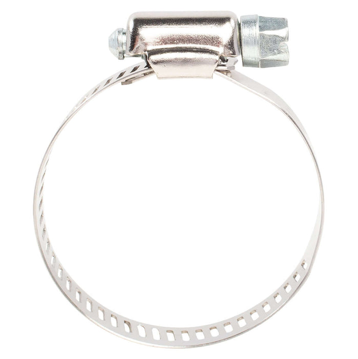 Hose Clamp - #20, Standard, Ventilated, Stainless - 10pk