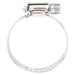 Hose Clamp - #20, Standard, Ventilated, Stainless - 10pk