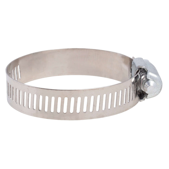 Hose Clamp - #24, Standard, Ventilated, Stainless - 10pk