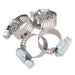 Hose Clamp - #8, Standard, Ventilated, Stainless - 10pk