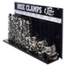 Hose Clamp Rack + Assortment - 221pc