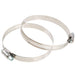 Hose Clamp - #52, Standard, Ventilated, Stainless - 10pk