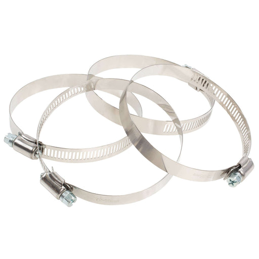 Hose Clamp - #52, Standard, Ventilated, Stainless - 10pk