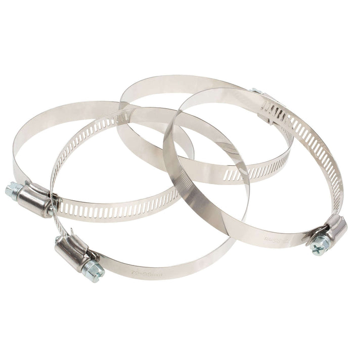 Hose Clamp - #52, Standard, Ventilated, Stainless - 10pk