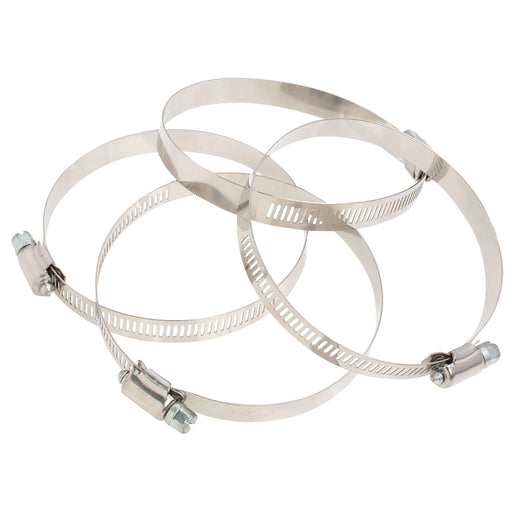 Hose Clamp - #56, Standard, Ventilated, Stainless - 10pk