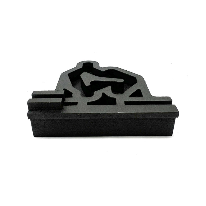 Bloque de montaje de leva para conjunto de pedal para desmontadoras de neumáticos Coats