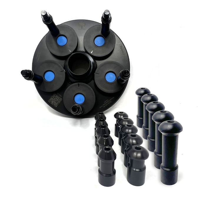 5-Lug SpeedPlate with 5 of Each Tip (Styles C, C Long, E)