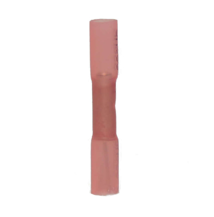 Butt Connector, Heat Shrink, NYAX, 22-18ga - 100pk