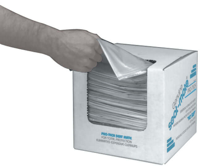 Plastic seat covers - Box of 200