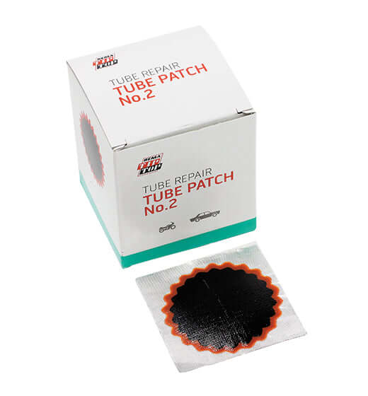 Rema 2 Tube Patch, 1-3/4" Round, Red Edge (30 bx)