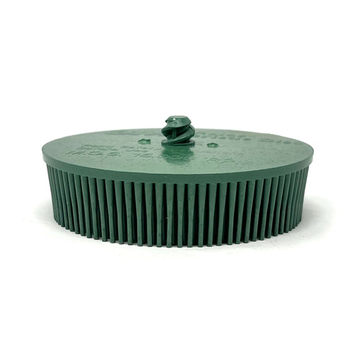 Scotch-Brite Roloc Bristle Disc 07526, 3 in x 5/8 Tapered Coarse, 10/Carton