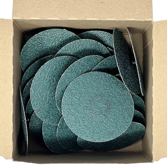3M 3" Green Corp Roloc Disc 60 Grit 25PK