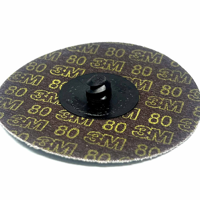 3M 3" Green Corp Roloc Disc 80 Grit 25PK