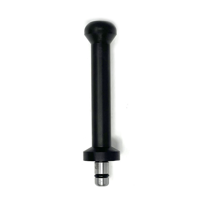 Perno redondo superior (C) para placa de pasador de 4,1" de largo para equilibradora de ruedas