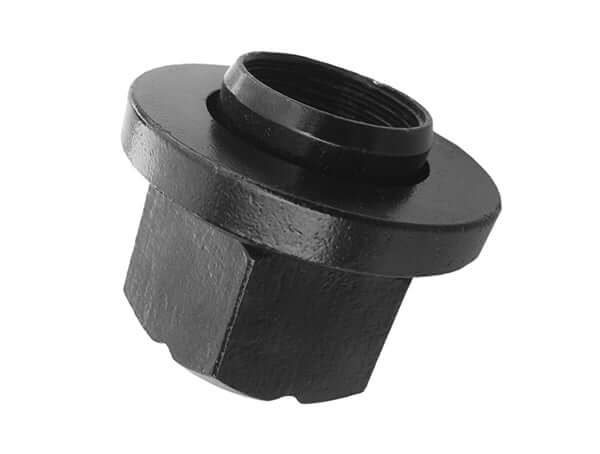 Tuerca de falda de 33 mm, rosca interior de 22 mm, manguito de 6 mm