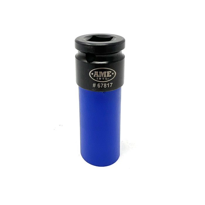 Dado de impacto estriado de 1/2 pulg. y 17 mm con manguito
