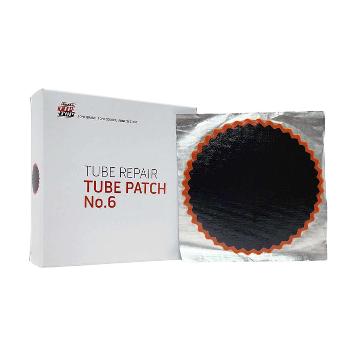 Rema 6 Tube Patch, 4" Round, Red Edge (10 bx)