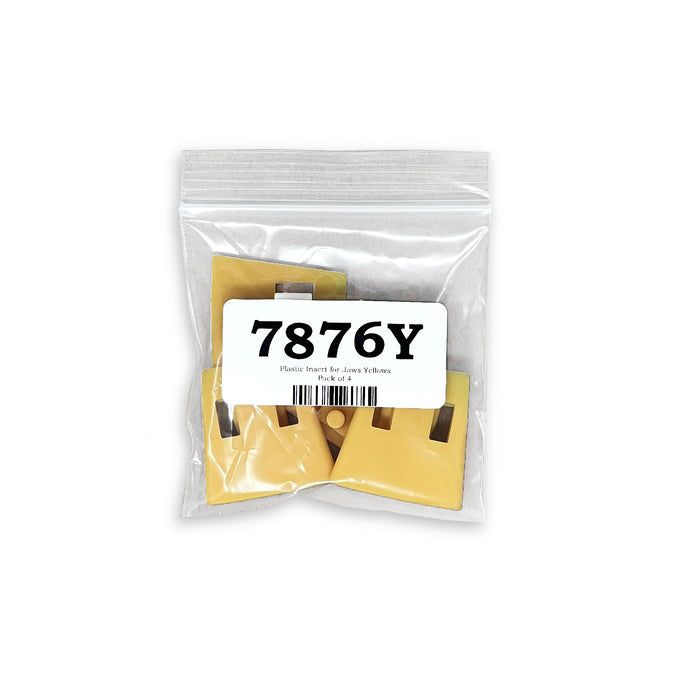 Inserto de plástico para Jaws Yellow - Paquete de 4