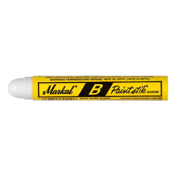 Paint Stick, MARKAL, White, 3/4" Round (1 bx/12 Sticks)